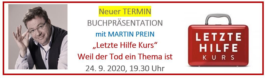 Letzte Hilfe Kurs mit Martin Prein – Sep 2020