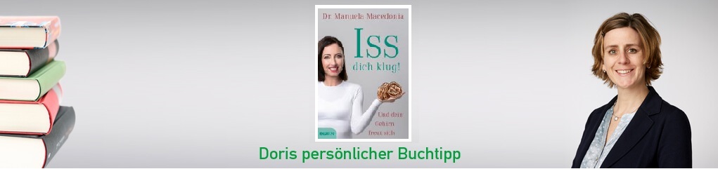 Iss dich klug – mit dem neuen Buch von Manuela Macedonia