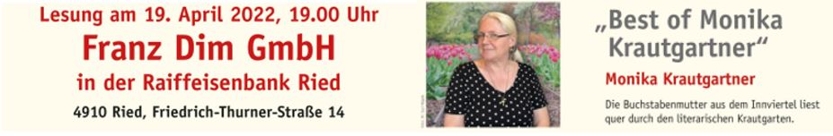 „Best of“ mit Monika Krautgartner – zum Welttag des Buches